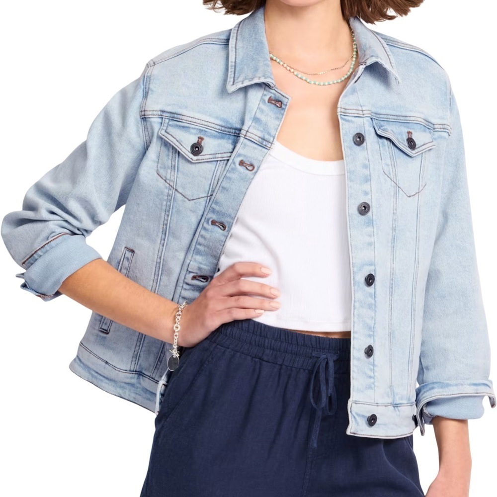 Flag & Anthem NWT Denim Jacket Indigo Women’s Size S